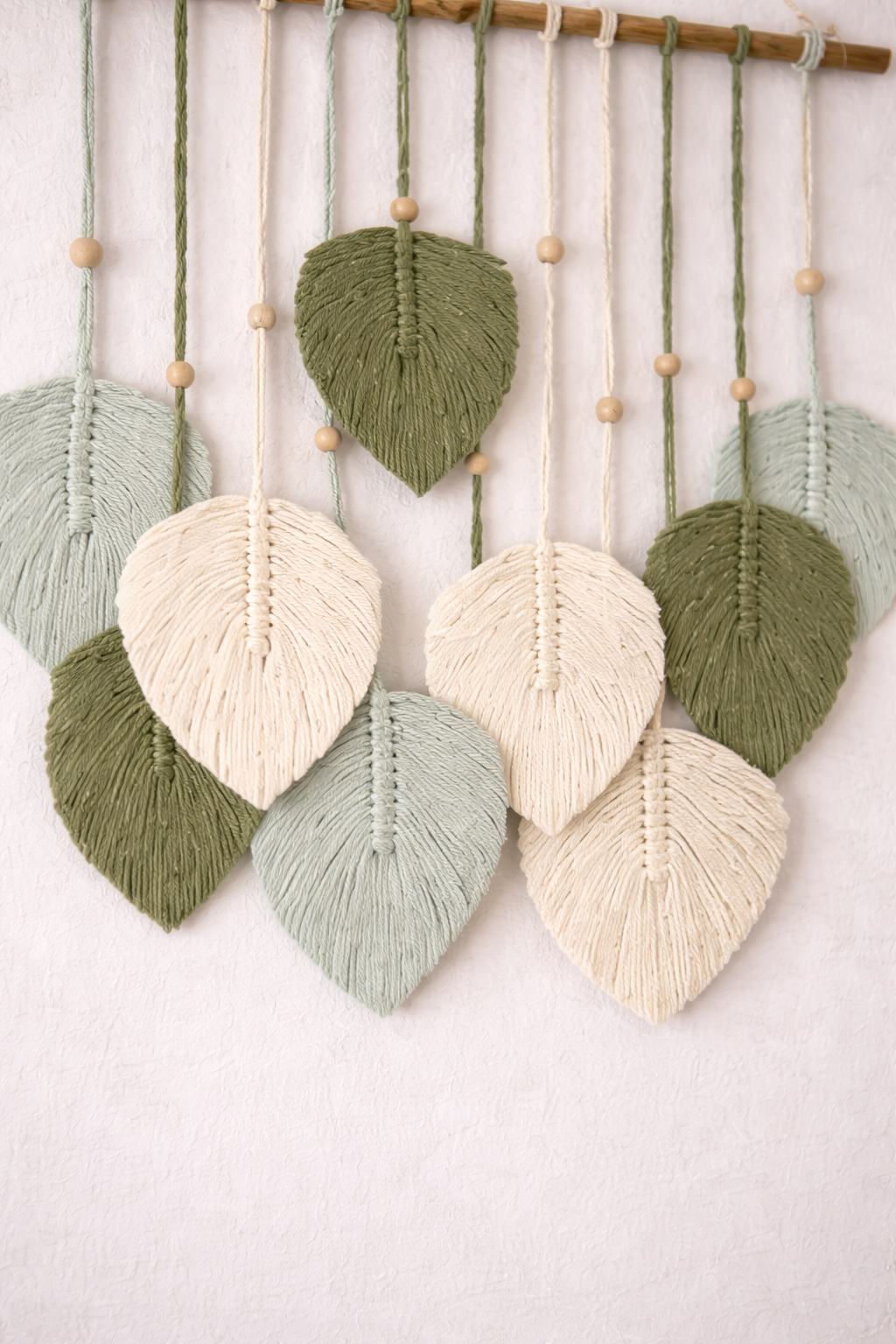 Handmade Boho Macrame Wall Hanging | Cotton Wall Decor